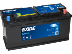 Exide Startbatteri EXCELL 12V 110AH 850CCA