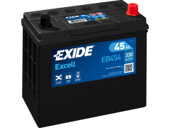 Exide Startbatteri EXCELL 12V 45AH 330 CCA