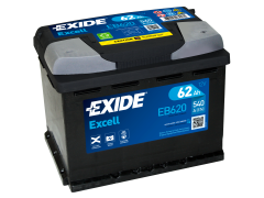 Exide Startbatteri EXCELL 12V 62AH 540CCA