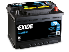 Exide Startbatteri CLASSIC 12V 70AH 640 CCA