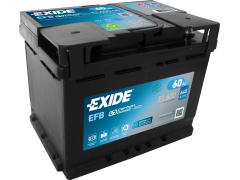 Exide Startbatteri Start/Stop EFB 12V 60AH 640CCA