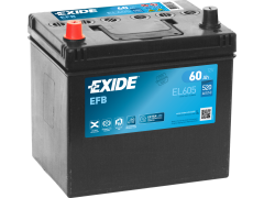 Exide Startbatteri Start/Stop EFB 12V 60AH 520CCA