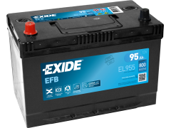 Exide Startbatteri Start/Stop EFB 12V 95AH 800CCA