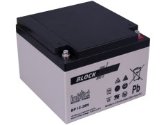 Intact Block-Power AGM Batteri 12V 26Ah