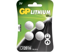 GP Lithium Knapceller CR2016