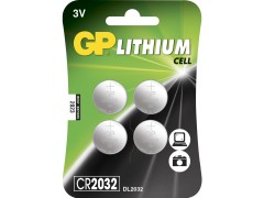 GP Lithium Knapceller CR2032