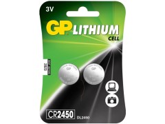 GP Lithium Knapceller CR2450