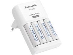 Panasonic eneloop batterilader inkl. 4 stk. AA