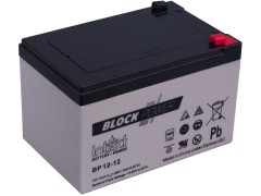 IntAct Block-Power AGM Batteri 12V 12Ah
