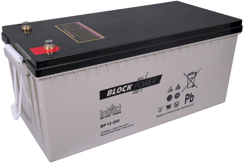 Intact AGM Batteri 12V