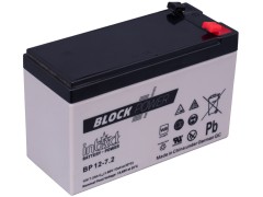 Intact Block-Power AGM Batteri 12V 7,2AH