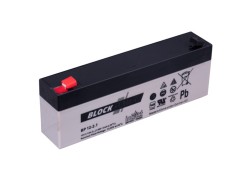IntAct Block-Power AGM Batteri 12V 2,1AH