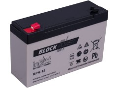 Intact Block-Power AGM Batteri 6V 12AH
