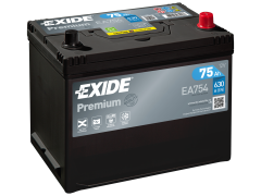 Exide Startbatteri Premium 12V 75AH 630CCA