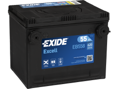 Exide Startbatteri EXCELL 12V 55AH 610CCA
