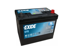 Exide Startbatteri Start/Stop EFB 12V 75AH 750CCA