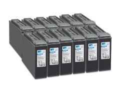 Solar batteribank 48V - 3 strenge  25,9 KWh/ 23,8 KWh (C100/C10)