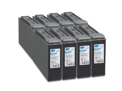 Solar batteribank 48V - 2 strenge  17,3 KWh/ 15,8 KWh (C100/C10)
