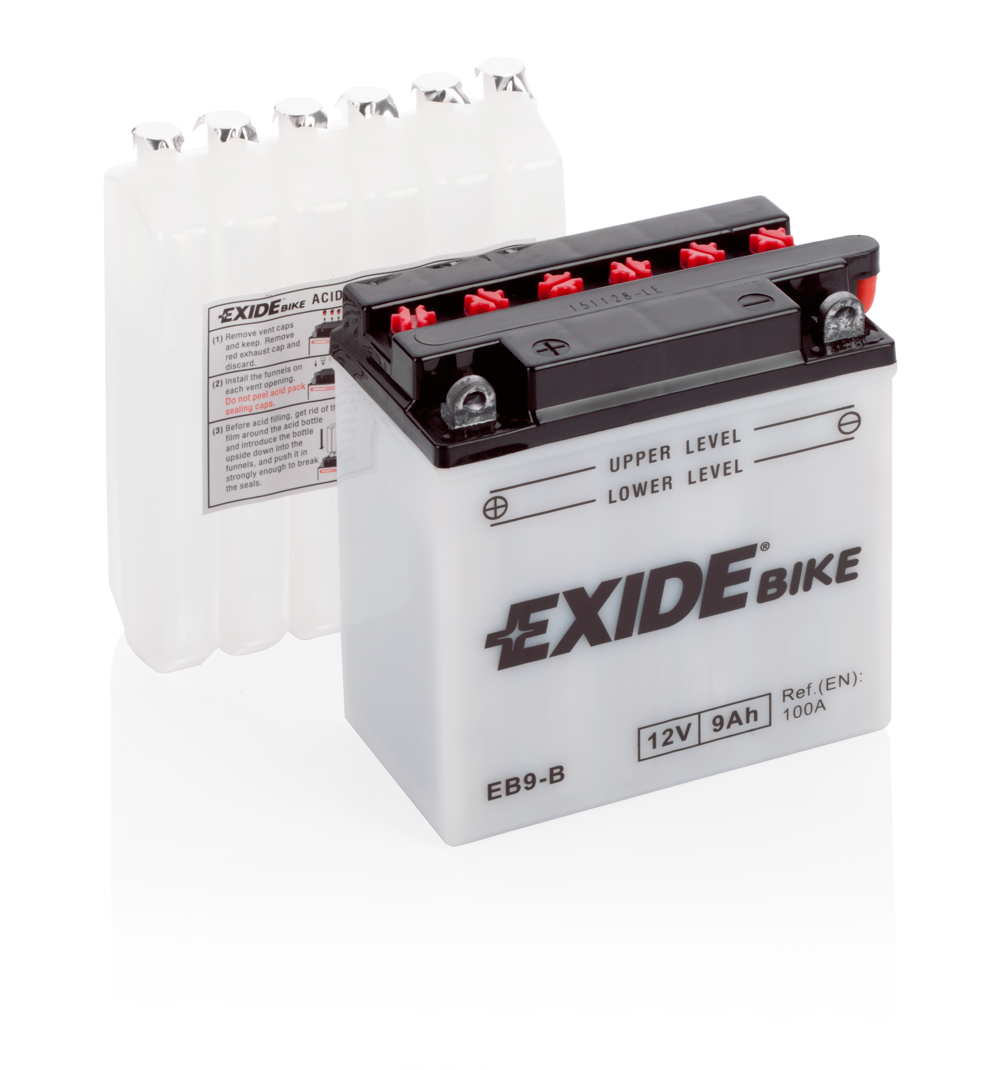 EB9-B - Exide Batteri 9Ah - 4980